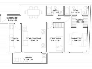 Departamento en venta 3 ambientes en TIGRE CENTRO Balcon SUM Piscina
