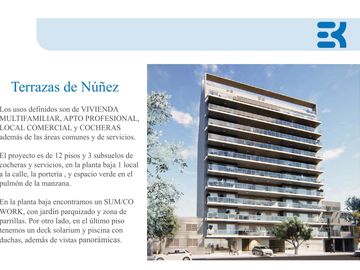 Departamento en Nuñez