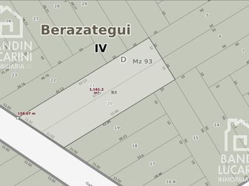Terreno en Berazategui en Venta. Ideal Desarrollo. Se toma canje por metros y Permutas.