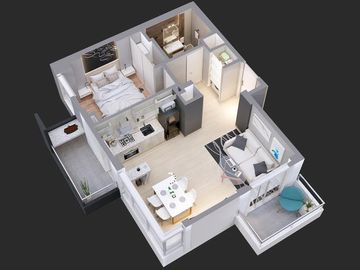 VENTA DEPARTAMENTO 2 AMB 48 M2 AVELLANEDA PIÑEYRO