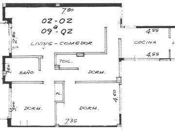 Departamento céntrico de 3 dormitorios