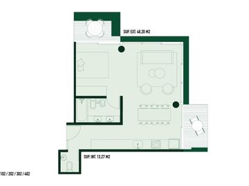 Departamento en  Bajo Belgrano