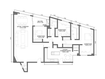 Departamento - Venta - 4 ambientes - Palermo
