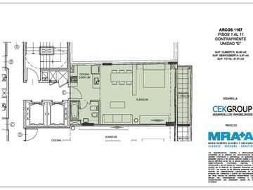 Venta Monoambiente Divisible a Estrenar  BLACK ARCOS 1167 Belgrano Edificio Lujo Full Amenities