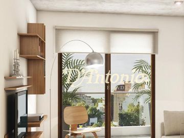 Venta- Mono-ambiente- Terraza con solárium, espejo de agua, espacioso SUM - Caballito
