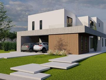 Casa en Nordelta en obra 7 ambientes, suite, playroom, cochera, pileta, dependencia.