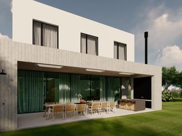 Casa en Nordelta en obra 7 ambientes, suite, playroom, cochera, pileta, dependencia.