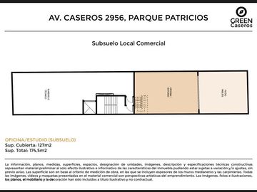 Departamento de Pozo en Parque Patricios