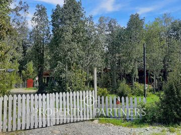 Casa bosque en terreno de media ha en Panguilelfún