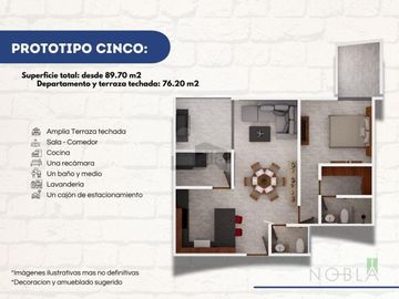 Departamento en PREVENTA en Col. Tequisquiapan, A una cuadra de Av. carranza