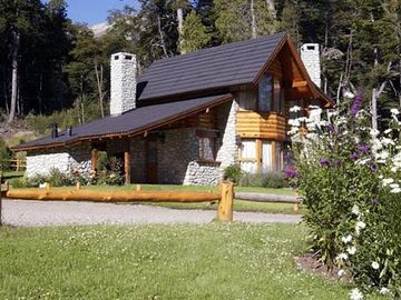 Venta Cabaña 2 dorm c/ cochera, Puerto Manzano,  Villa La Angostura