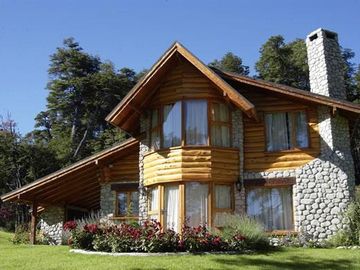 Venta Cabaña 2 dorm c/ cochera, Puerto Manzano,  Villa La Angostura