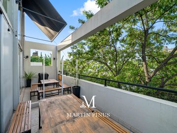 PH  4 Amb tipo loft , pleno Palermo Soho , balcon terraza, excelente, sin expensas