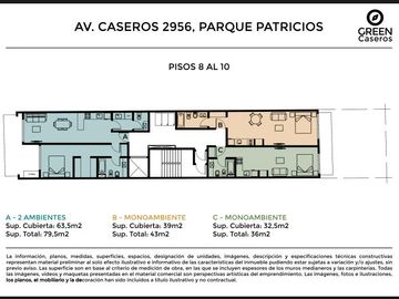 Departamento de Pozo en Parque Patricios
