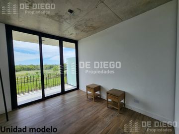 Venta Departamento 3 ambientes con jardin, Terrazas de Santa Maria con pileta, Villanueva,  Nordelta, Tigre