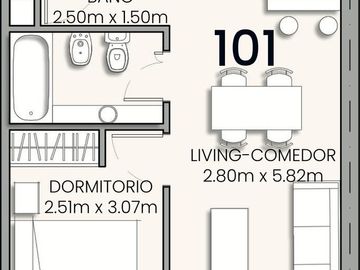 VENTA - 2 AMBIENTES C/BALCÓN - POZO - VILLA CRESPO