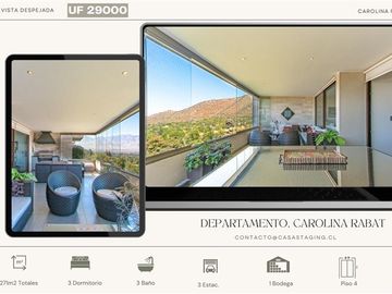 Departamento en Venta en Carolina Rabat 1010