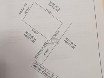 Terreno habitacional en venta en El Mimbre (El Mimbre de Abajo), Aldama, Chihuahua