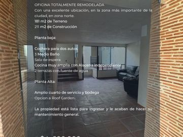 OFICINA EN JARDINES DEL MORAL