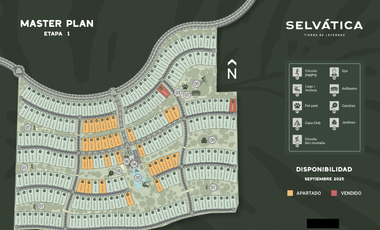Terreno(ETAPA 1) en Venta en Selvatica