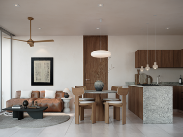 Departamento en venta Mérida Yucatán, Xunáan Villas La Hacienda