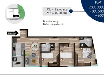 Departamento en  Venta - Frente a Parque - Surco