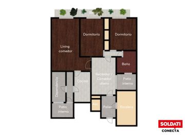 Departamento semipiso en Venta en San Nicolas