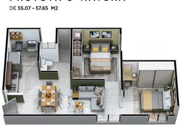 Departamento en venta en Agrícola Oriental, Iztacalco, Ciudad de México.