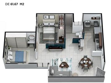 Departamento en venta en Agrícola Oriental, Iztacalco, Ciudad de México.