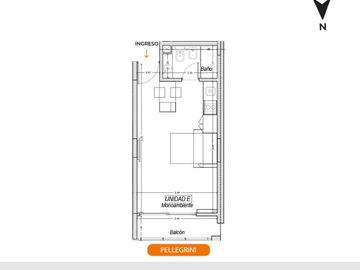MONOAMBIENTE VENTA PISCINA Y QUINCHO ECHESORTU ROSARIO