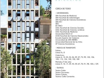 Departamento en  Viamonte 2 amb a estrenar - con amenities