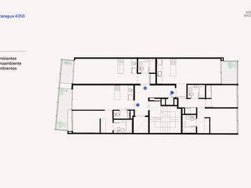 Departamento - Venta 2 ambientes con baulera -Palermo