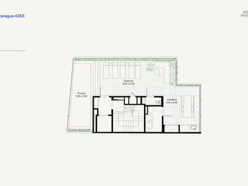 Departamento - Venta 2 ambientes con baulera -Palermo