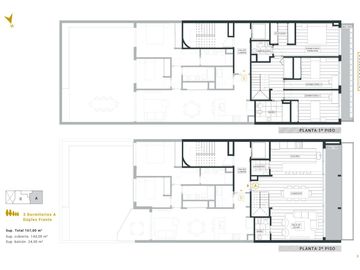 duplex tres dormitorios   terraza exclusiva amenities zona rio rosario
