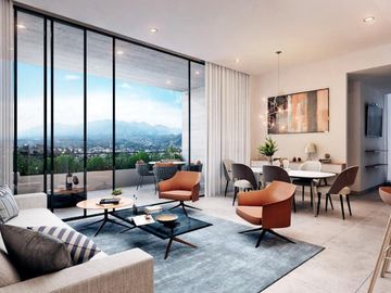 Venta Hermoso departamento 3 dormitorios con balcón - Urbanización Vista Hermosa. Cumbayá