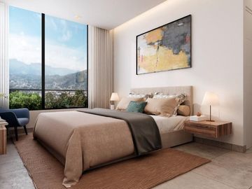 Venta Hermoso departamento 3 dormitorios con balcón - Urbanización Vista Hermosa. Cumbayá