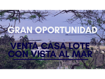 Venta de Casa Lote con Vista al Mar -  en Pradomar - Puerto Colombia