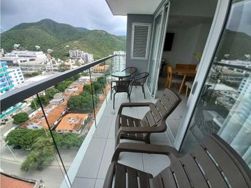 Venta apartamento amoblado en Santa Marta  Rodadero Sur