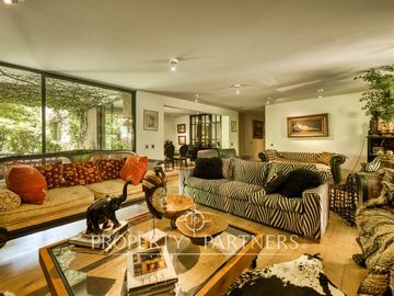 Departamento con jardín en Santa María de Manquehue