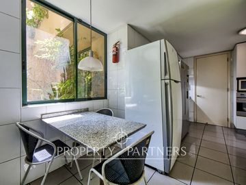Departamento con jardín en Santa María de Manquehue