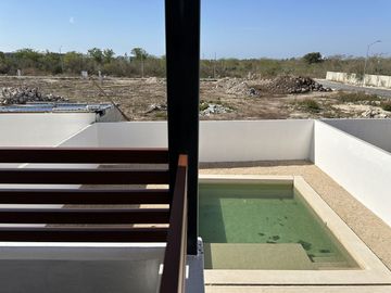 Casa Palmaria Residencial, al norte de Mérida.