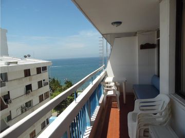 Apartamento Turístico en primera Línea de playa - Rodadero 005