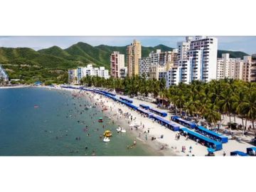 Apartamento Turístico en primera Línea de playa - Rodadero 005
