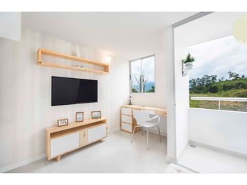 Vendo apto en obra gris en La Estrella piso alto con buena vista