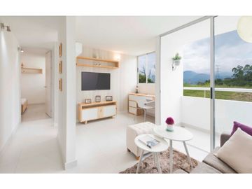 Vendo apto en obra gris en La Estrella piso alto con buena vista