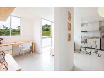 Vendo apto en obra gris en La Estrella piso alto con buena vista