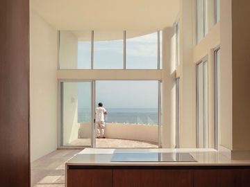 Departamento frente al mar de San Bruno de 3 recámaras