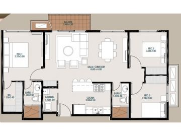 Apartamentos Nuevos de 3 recámaras en PARTERRE, PANAMA PACIFICO