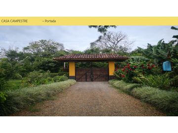VENTA CASA CAMPESTRE VEREDA DEL MUNICIPIO DE MONTENEGRO QUINDIO