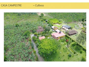 VENTA CASA CAMPESTRE VEREDA DEL MUNICIPIO DE MONTENEGRO QUINDIO